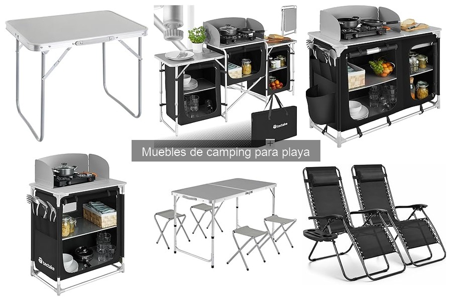 Alternativas económicas a muebles de camping para playa