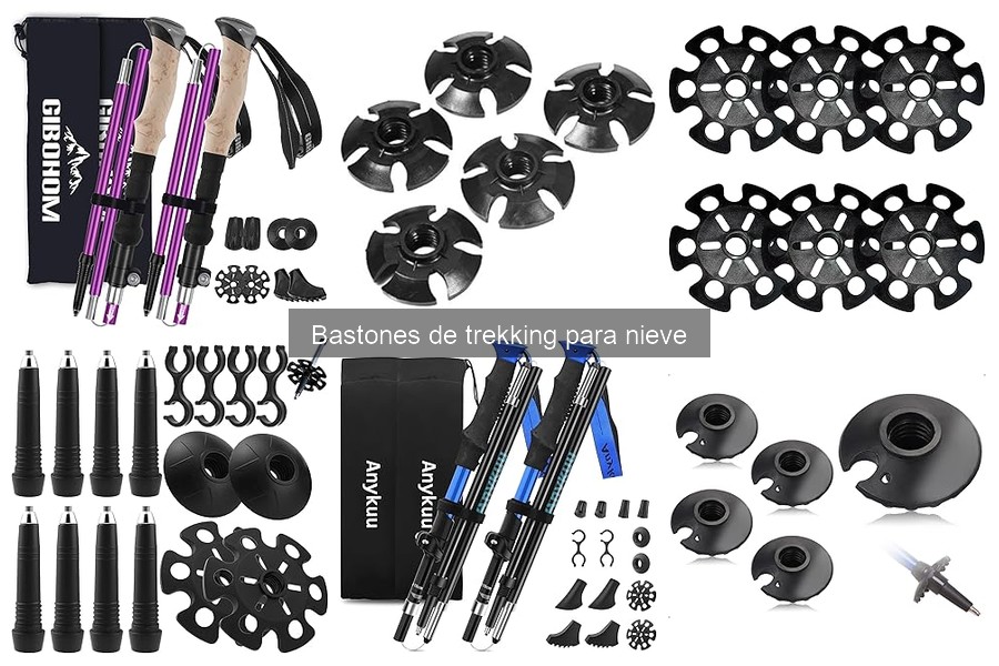 Bastones de Trekking para Nieve: Usabilidad en Diferentes Terrenos
