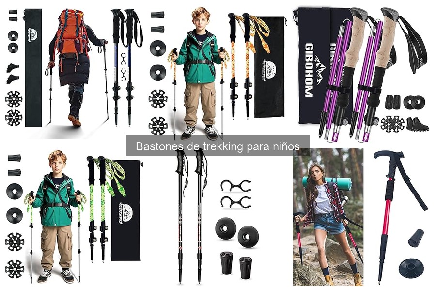 Bastones de trekking para niños: ¿Qué son y para qué sirven?
