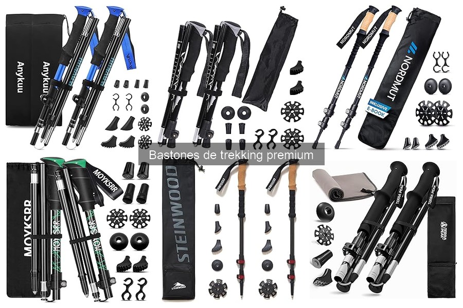 Bastones de trekking premium: características y beneficios