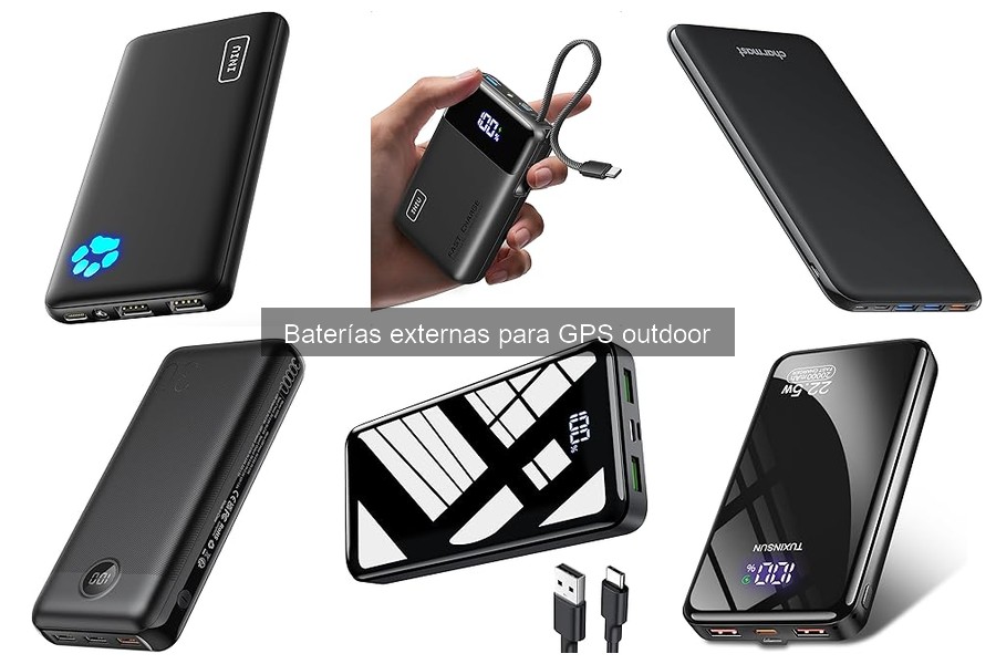 Baterías Externas para GPS Outdoor: ¿Qué son y cómo elegir?