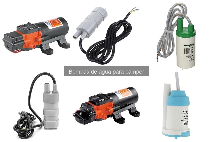 Bombas de agua para camper sin electricidad: opciones sostenibles
