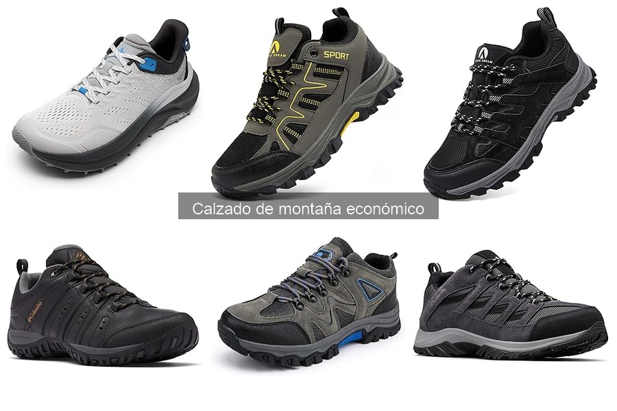 Calzado de montaña económico para principiantes: opciones asequibles