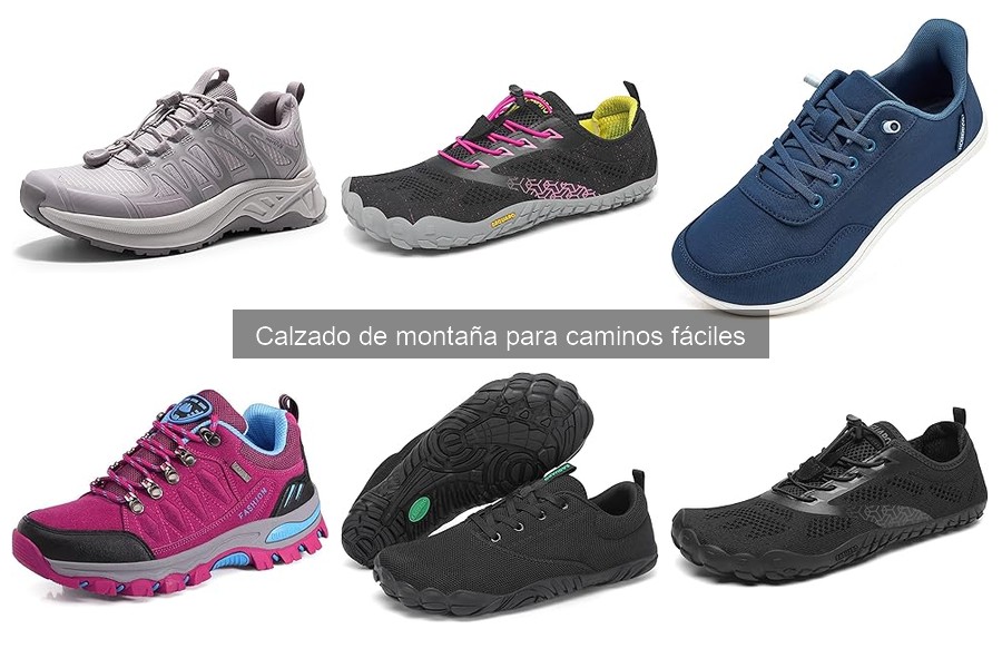 Calzado de montaña ideal para caminos fáciles: guía completa