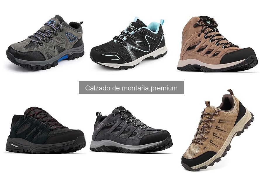 Calzado de montaña premium: elige según el terreno