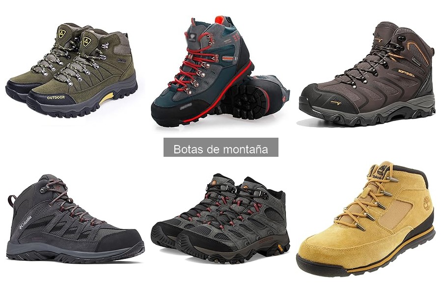 Características clave de las botas de montaña