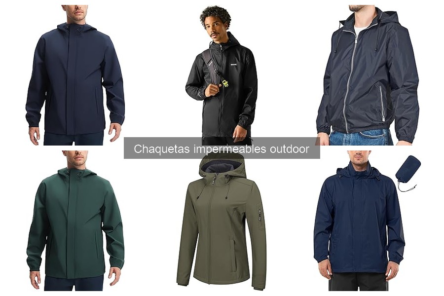 Características de las Chaquetas Impermeables Outdoor