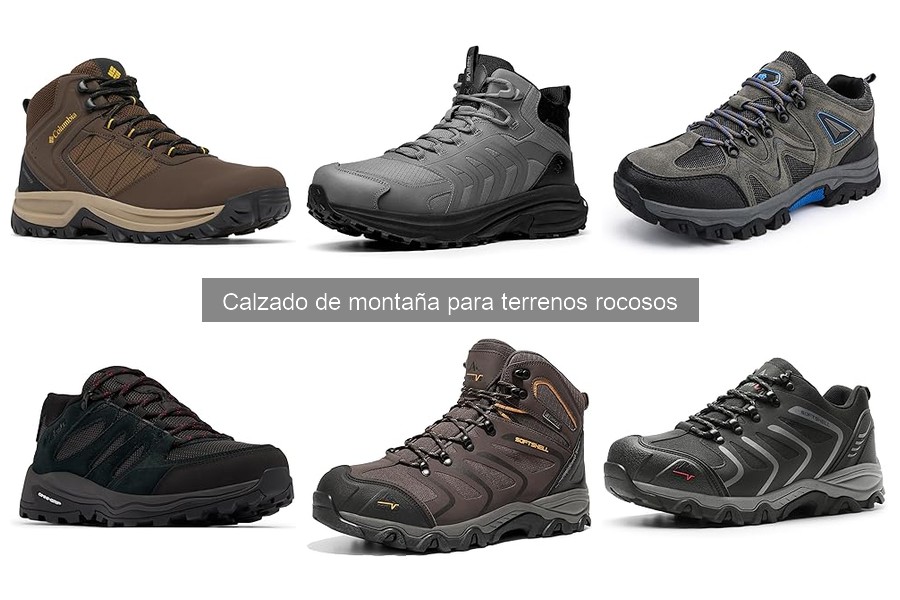 Características esenciales de las botas de montaña en terrenos rocosos