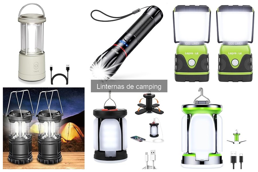Características esenciales de las linternas de camping