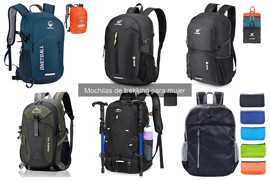 Características esenciales de mochilas de trekking para mujer