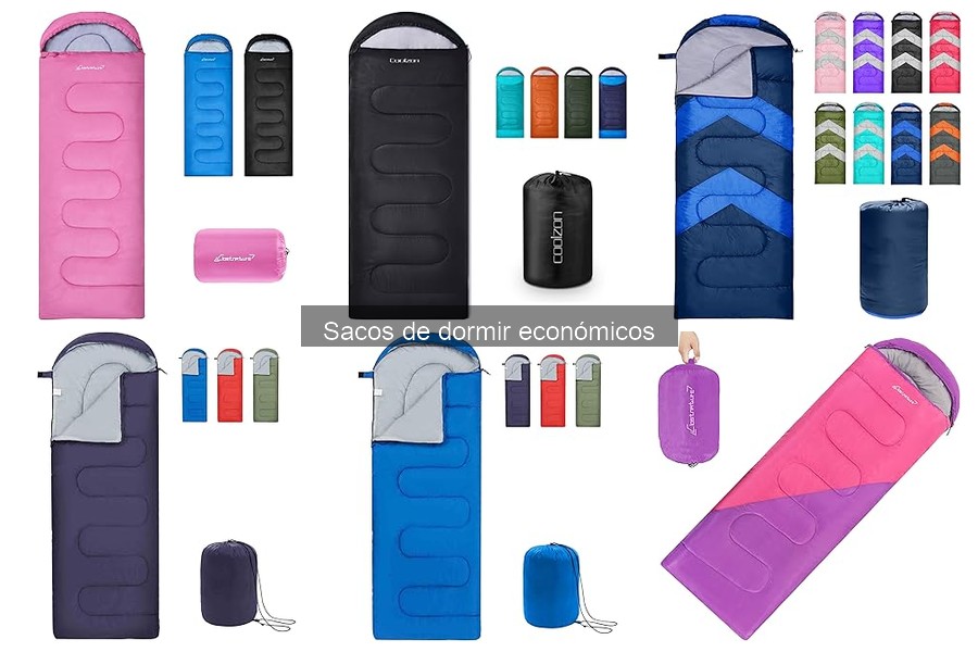 Características esenciales de sacos de dormir económicos para principiantes