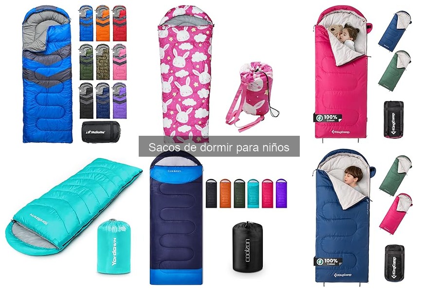 Características esenciales de un saco de dormir para niños