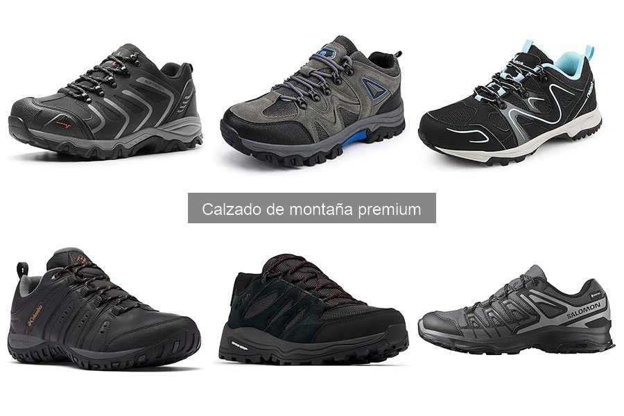 Características esenciales del calzado de montaña premium