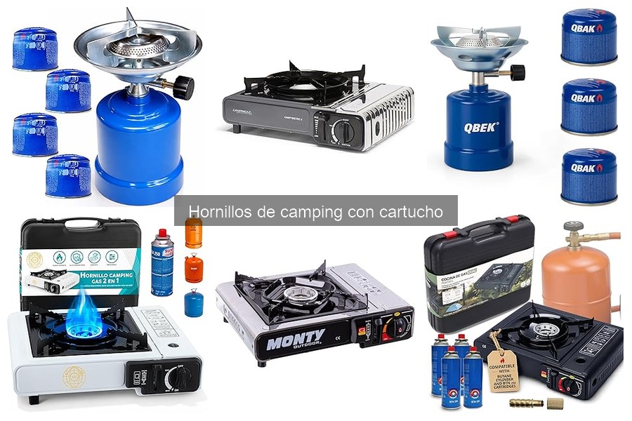 Cartuchos compatibles para hornillos de camping: guía práctica