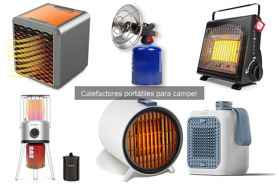Claves para el uso seguro de calefactores portátiles en camper