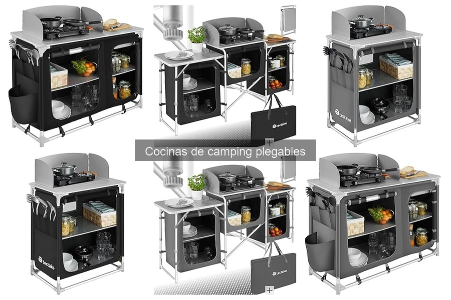 Cocinas de camping plegables más ligeras: Comparativa 2023
