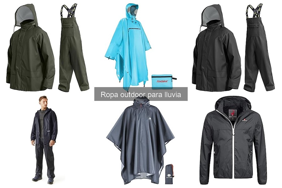 Cómo cuidar y mantener ropa outdoor para lluvia