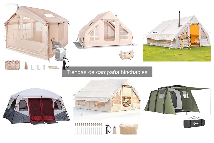 Cómo desinflar y almacenar tu tienda de campaña hinchable