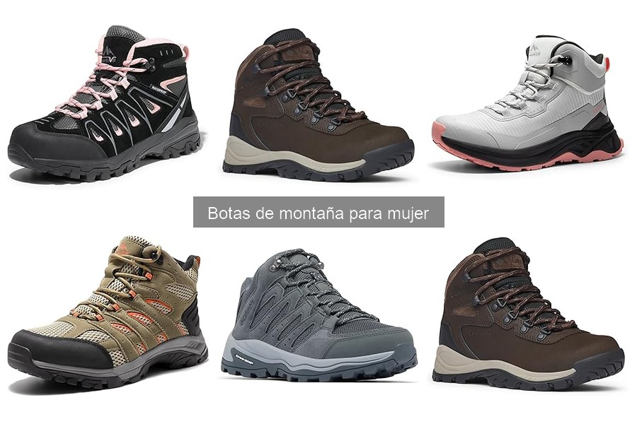 Cómo elegir botas de montaña para mujer según el senderismo