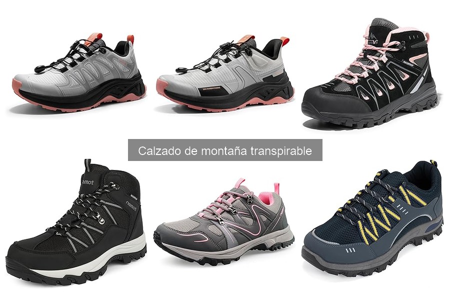 Cómo elegir calzado de montaña transpirable eficazmente