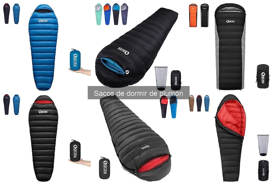 Cómo elegir el tamaño ideal para tu saco de dormir de plumón