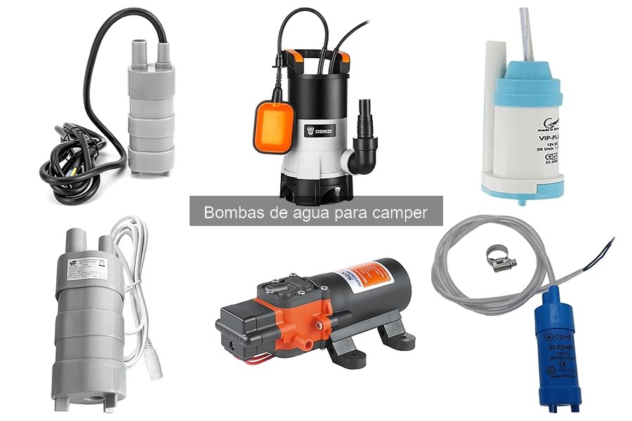 Cómo elegir la bomba de agua adecuada para camper