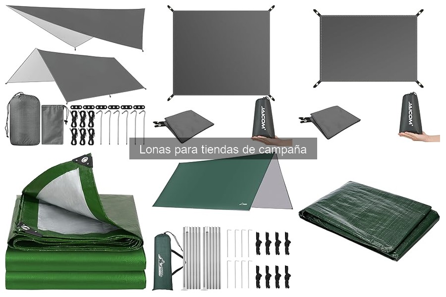Cómo elegir la lona perfecta para tu tienda de campaña