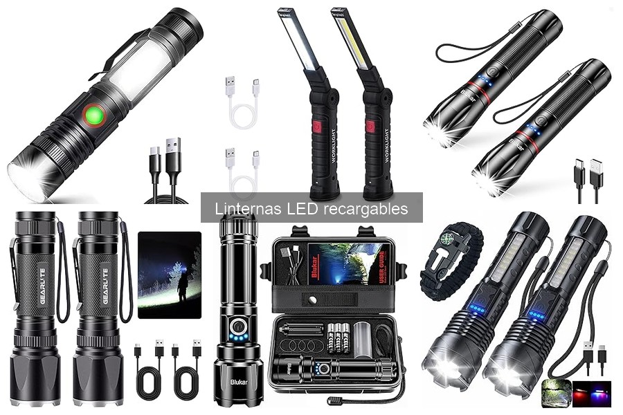 Cómo elegir la mejor linterna LED recargable para ti