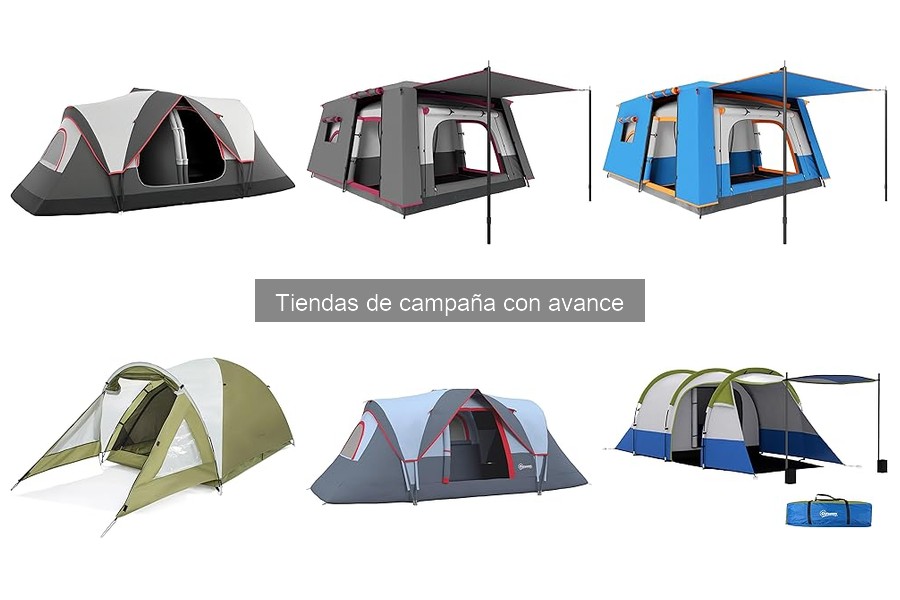 Cómo elegir la mejor tienda de campaña con avance