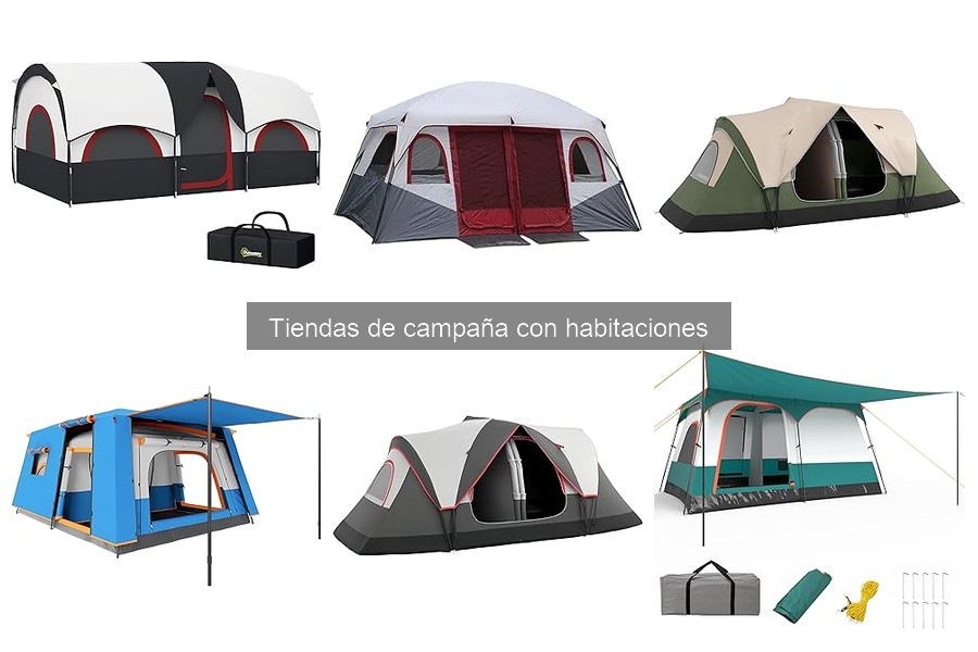Cómo elegir la mejor tienda de campaña con habitaciones
