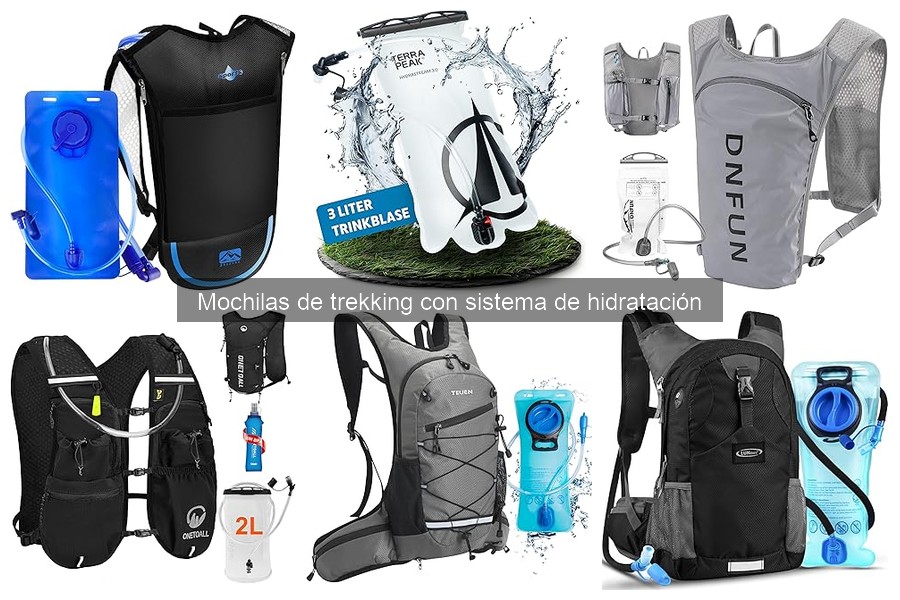 Cómo elegir la mochila de trekking con sistema de hidratación