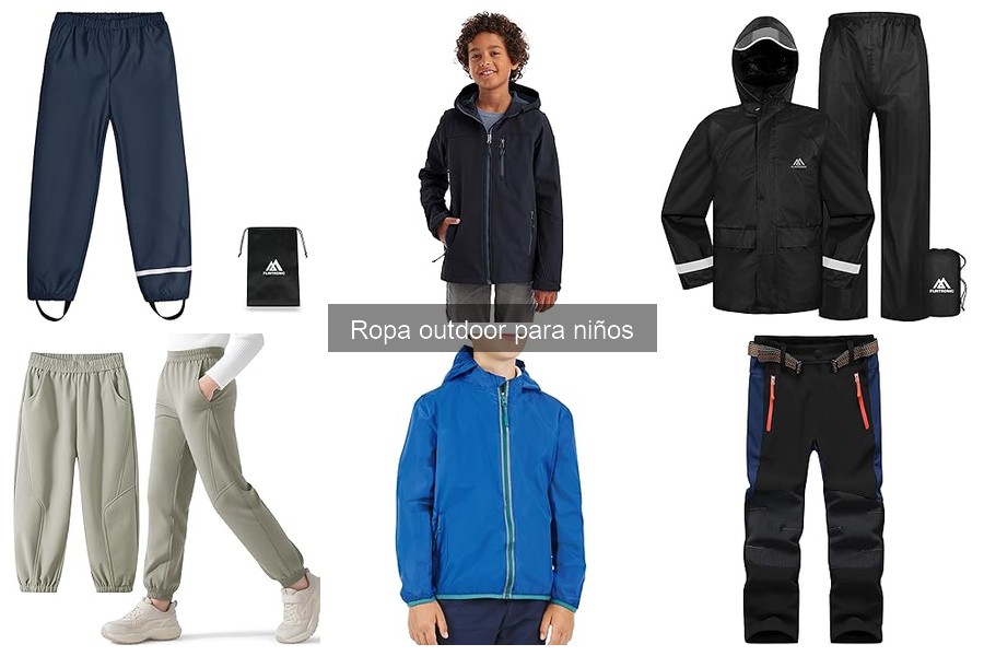 Cómo elegir la talla de ropa outdoor para niños