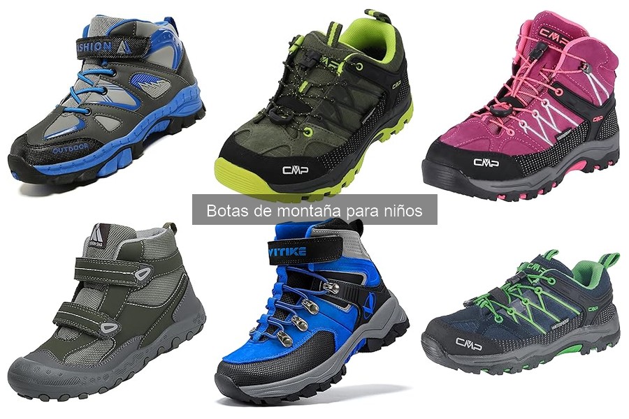 Cómo elegir las mejores botas de montaña para niños