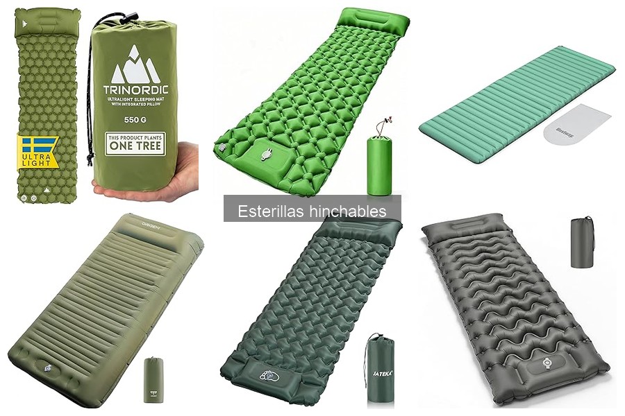 Cómo inflar correctamente una esterilla hinchable