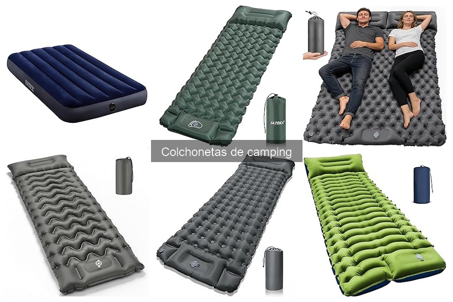 Cómo inflar y desinflar una colchoneta de camping fácilmente