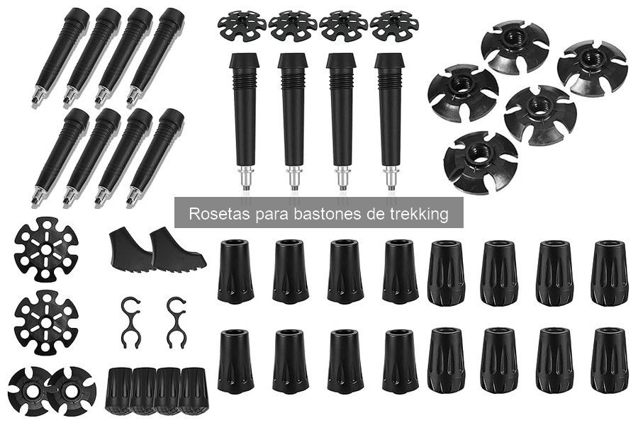 Cómo instalar rosetas en bastones de trekking fácilmente
