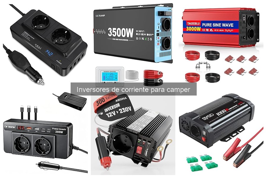 Cómo instalar un inversor de corriente en tu camper