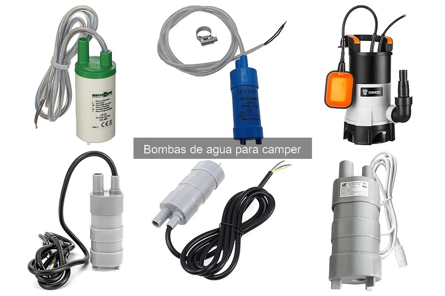 Cómo instalar una bomba de agua en un camper: guía práctica