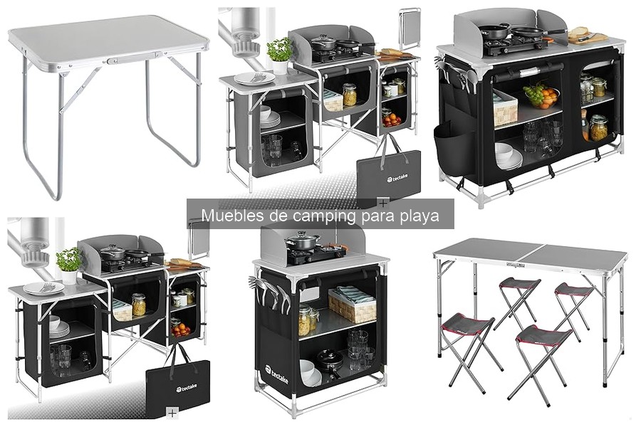 Cómo Instalar y Usar Muebles de Camping para Playa