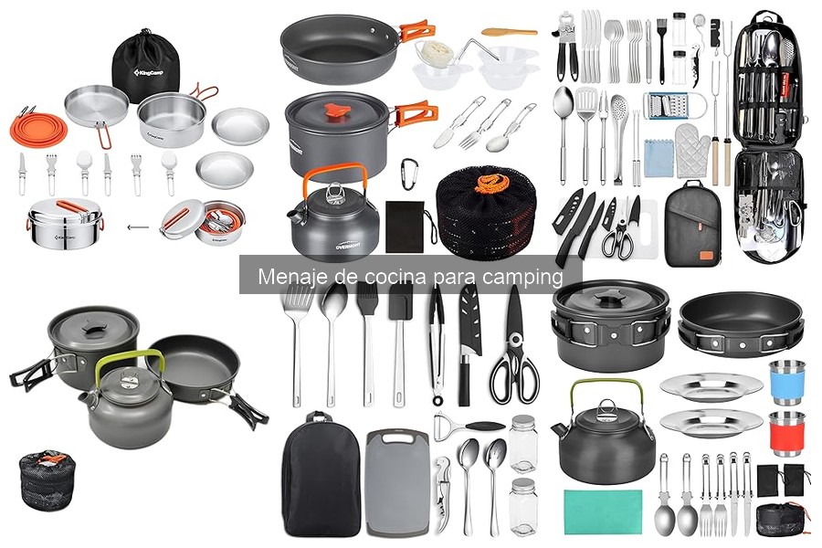 Cómo limpiar y mantener el menaje de cocina para camping