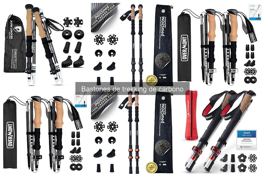 Cómo mantener tus bastones de trekking de carbono