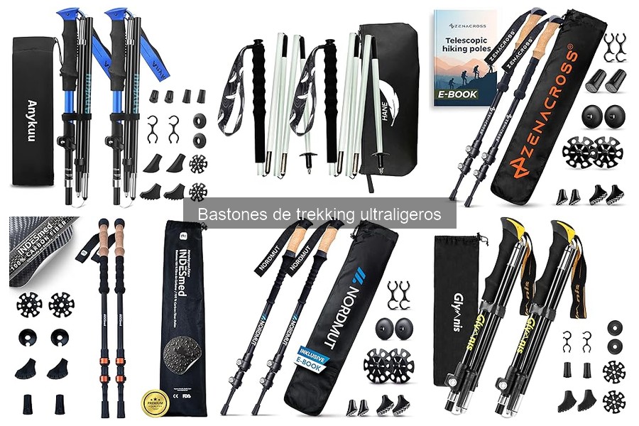 Cómo mantener tus bastones de trekking ultraligeros