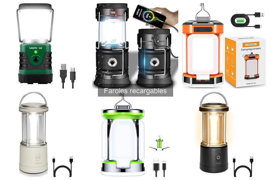 Cómo mantener un farol recargable para camping y aventura