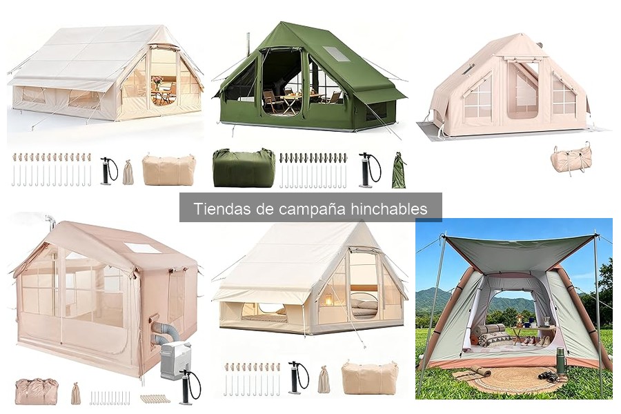 Cómo montar una tienda de campaña hinchable fácilmente