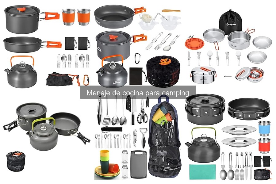 Cómo Preparar el Menaje de Cocina para Camping