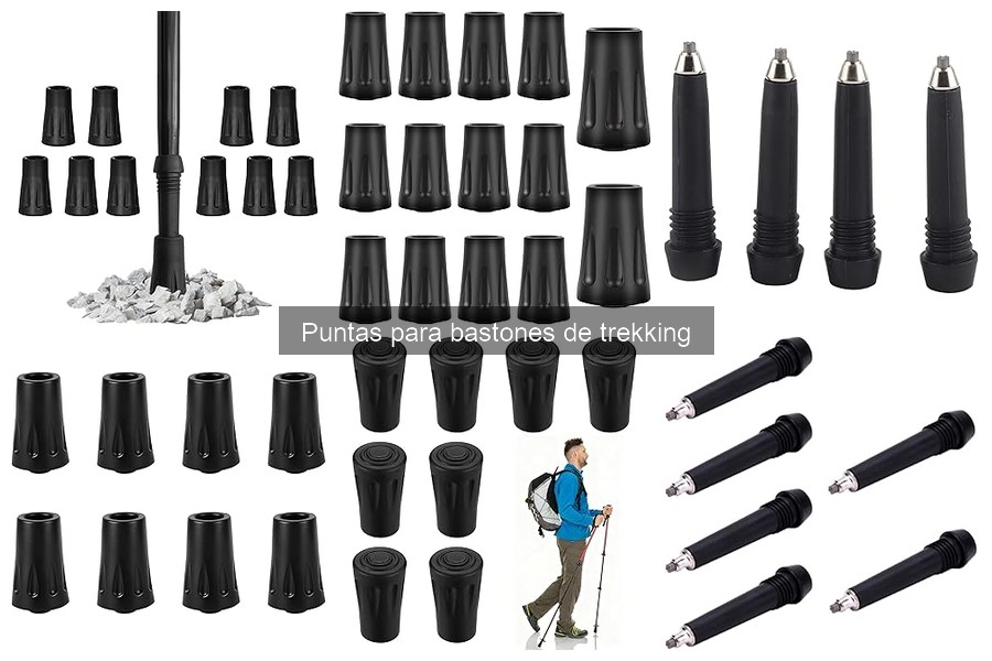 Cómo Reemplazar las Puntas de Bastones de Trekking