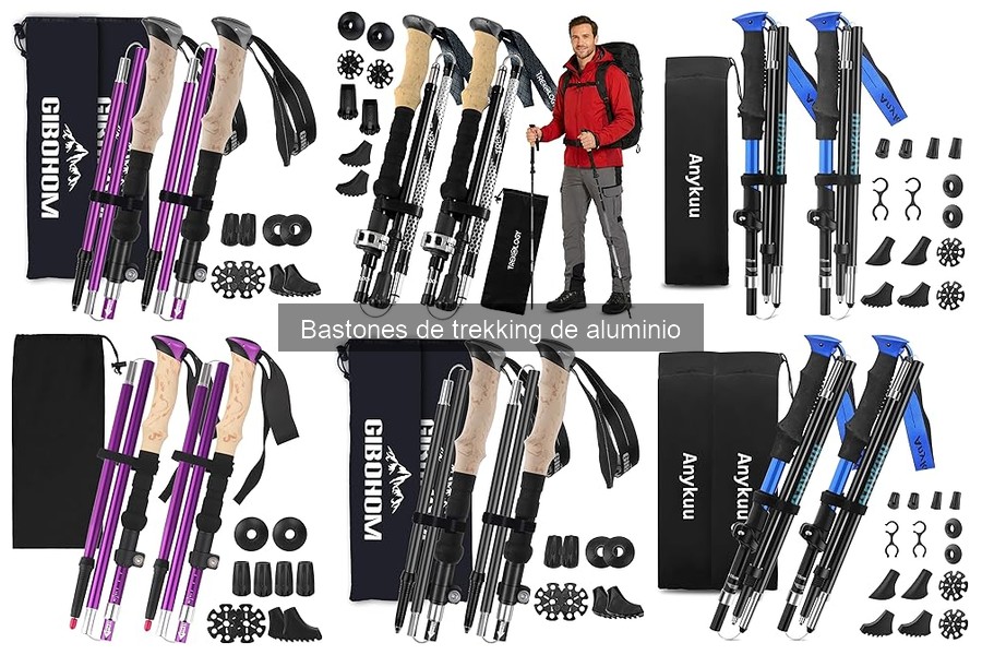 Cómo Usar Bastones de Trekking de Aluminio Eficazmente