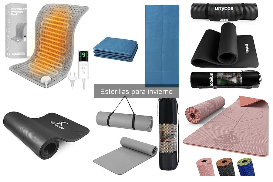 Cómo usar correctamente una esterilla para invierno