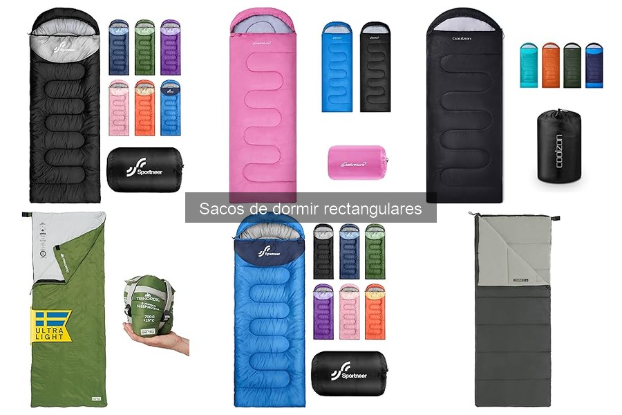Cómo usar eficazmente un saco de dormir rectangular en climas