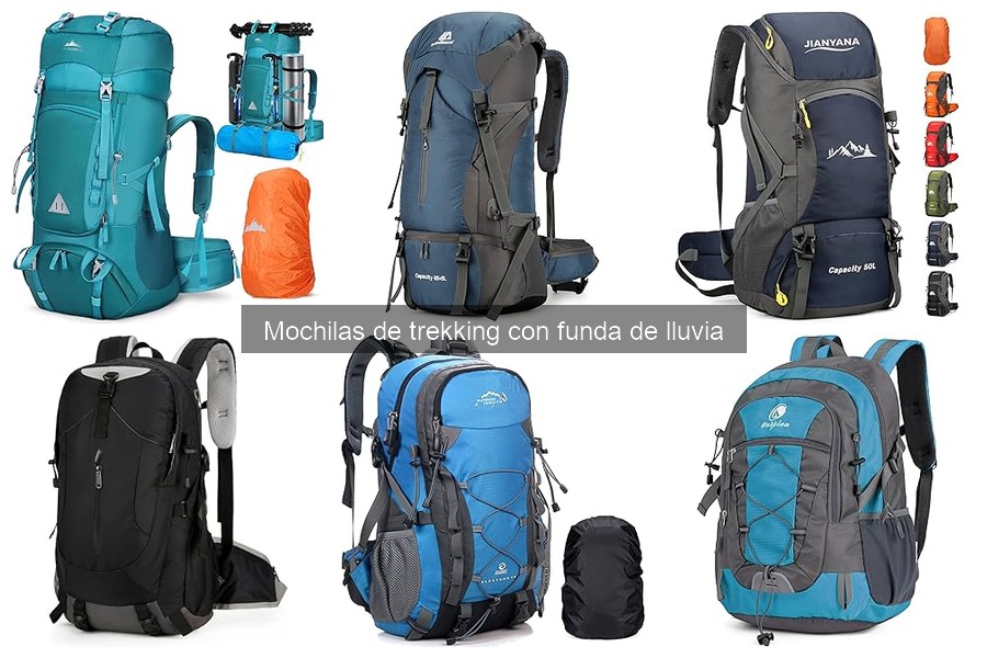 Cómo usar la funda de lluvia en mochilas de trekking